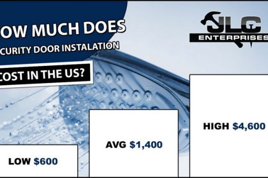 How Much Much Does Security Door Installation Cost?