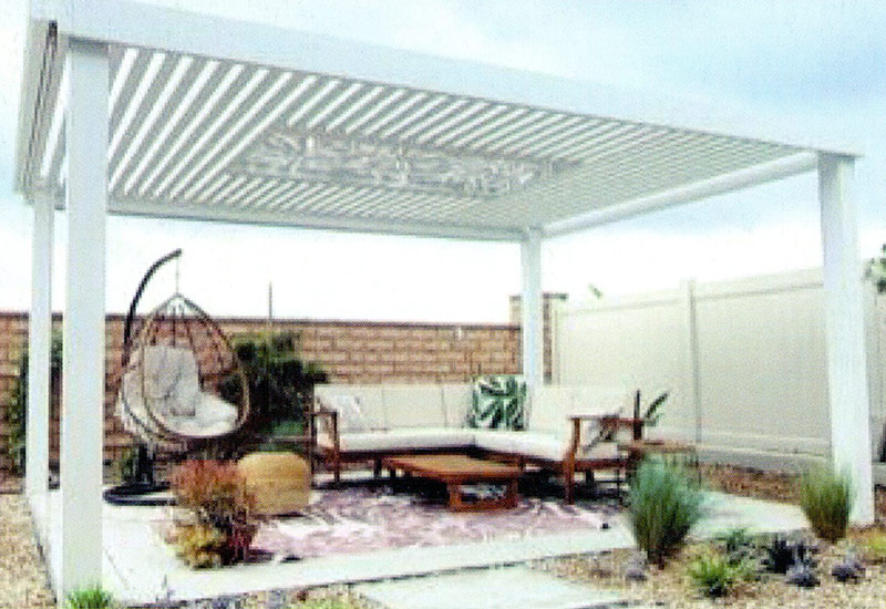 4K Aluminum Pergola Installation JLC Enterprises